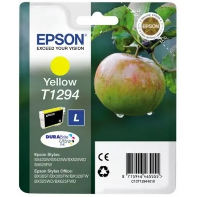 Produktbild von Epson Apple Tintenpatrone Yellow T1294 DURABrite Ultra Ink, Gelb, Tinte auf Pigmentbasis, 1 Stück(e)