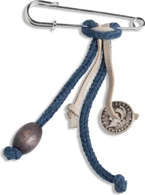 Produktbild von Knit Factory Brosche - Jeans