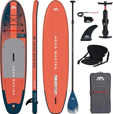 Produktbild von Aqua Marina SUP Brett Atlas 12'0" BT-23ATP + KAYAK-SITZ
