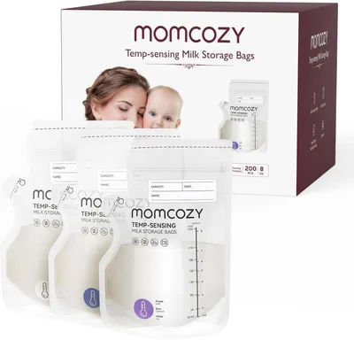 Obrázok produktu pre Príslušenstvo k odsavovaču materského mlieka Momcozy – sady vrecúšok na odsaté materské mlieko, 200 kusov – veľkosť: 200 kusov