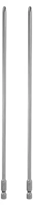 Productafbeelding van Set van 2 PH2 Kruiskopschroevendraaier Bits met 1/4" Sechskantschacht