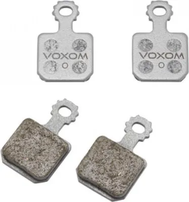 Image de Plaquettes de frein à disque Voxom Bsc18 OR Magura MT7 à base organique, lot de 4