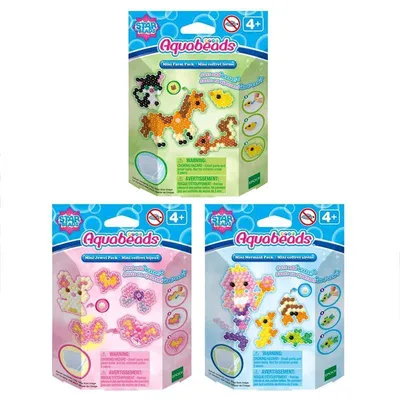 Obrázok produktu pre Aquabeads 31771, 4 rok / roky, Polyvinylchlorid (PVC), Viacfarebný, 1 kusov