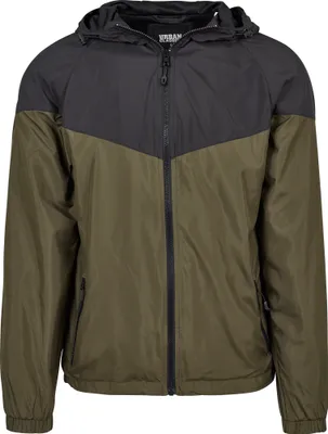 Produktbild von Urban Classics - TECH Windrunner Jacke schwarz / oliv - M