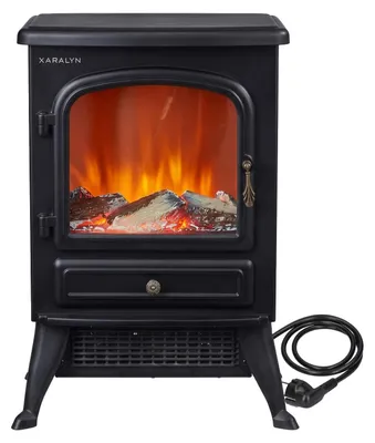Immagine prodotto di Caminetto elettrico Xaralyn - Cozy - Potenza di riscaldamento 1500 Watt - Caminetto da appoggio - Plug and play - Caminetto decorativo