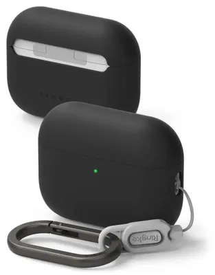 Zdjęcie produktu dla Ringke AirPods Pro 3 Case, Etui, Poliuretan (PU), Czarny