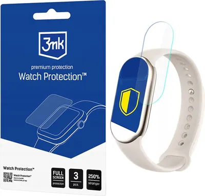 Produktbild von Der Schutz für das Display des Xiaomi Mi Band 8 Smartwatches - 3mk Watch Protection ARC