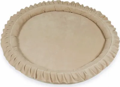 Produktbild von Spielmatte Spielnest 120cm für Kinder – Samtweiches Beige