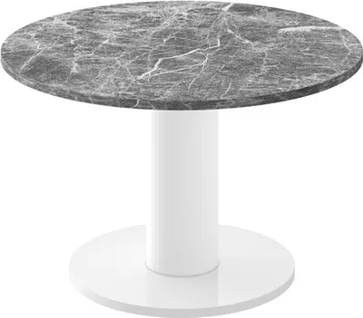 Produktbild von Design Couchtisch rund HSO-111 80cm Hochglanz Tisch