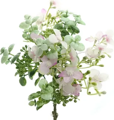 Produktbild von DEKO® FLORALE Miniblüten Fliederfarben 35 cm - Kunstblumen
