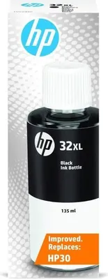 Obrázok produktu pre Atramentová kazeta, HP 32XL, čierna, vysoká kapacita, 135 ml, originál, (1VV24AE), pre Smart Tank Plus 455/457