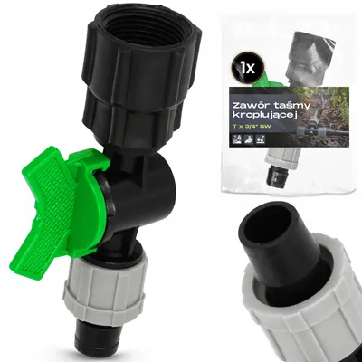 Produktbild von TRCR Bewässerungsventil Tropfschlauch 3/4'' Anschluss Verbinder