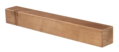 Produktbild von levandeo Wandregal Holz Massiv 80x10cm Eiche Farbig Wandboard Regal Vintage