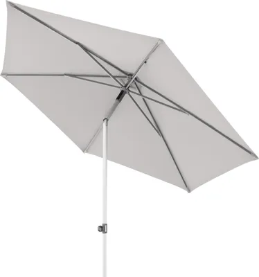Produktbild von Doppler ACT 310 PUSH-UP Sonnenschirm ø 310 cm rund Mittelmastschirm Mittelstock 4 Farbvarianten 827 Hellgrau