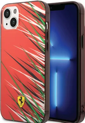 Immagine prodotto di Ferrari iPhone 14 Plus Custodia cover posteriore - Rosso