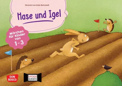 Produktbild von Hase und Igel. Kamishibai Bildkartenset