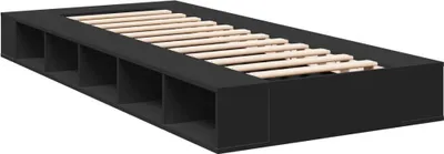Obrázek produktu pro vidaXL Postelový rošt černý 90x190 cm Dřevěný materiál