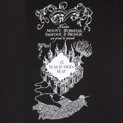 Produktbild von Harry Potter - Marauders Map - T-Shirt