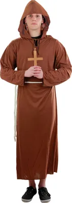 Produktbild von Kostüm Mönch Mönchkostüm Mönchkostüme Gr. S - XXXXL, Größe:XXL
