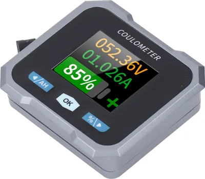 Produktbild von Inteligentny monitor baterii 1,8-calowy wyświetlacz Wodoodporny wielofunkcyjny monitor baterii BT z bocznikiem do łodzi RV 50A 10?100V