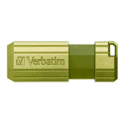 Obrázok produktu pre Verbatim PinStripe, 32 GB, USB Typ-A, 2.0, 12 MB/s, Klzné, Zelená