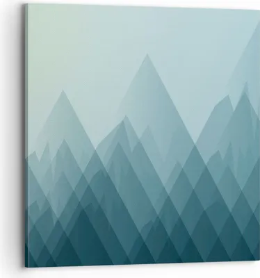 Produktbild von Bild auf Leinwand - Leinwandbild - Abstraktion modern - 70x70cm - Wand Bild - Wanddeko - Wandbilder - Leinwanddruck - Bilder - Kunstdruck - Wanddekoration - Leinwand bilder - Wandkunst - AC70x70-4007