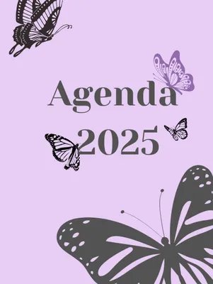Image de Agenda 2025 pour la planification mensuelle et hebdomadaire