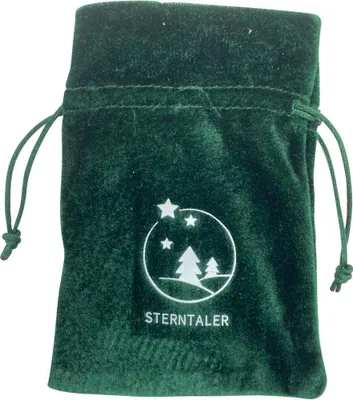 Produktbild von Sterntaler Samtbeutelchen für Batteriefächer 10 x 15 cm, grün