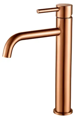 Produktbild von Rea - Waschbeckenarmatur Lungo Hohe, Gebürstetes Kupfer, 13X13X28Cm