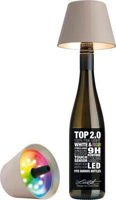 Image de Lampe SOMPEX Top 2.0, hauteur : 110 mm, ø : 125 mm, sable