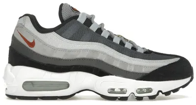 Immagine prodotto di Nike Air Max 95, colore Wolf Grey e Rugged Orange, taglia EU 41