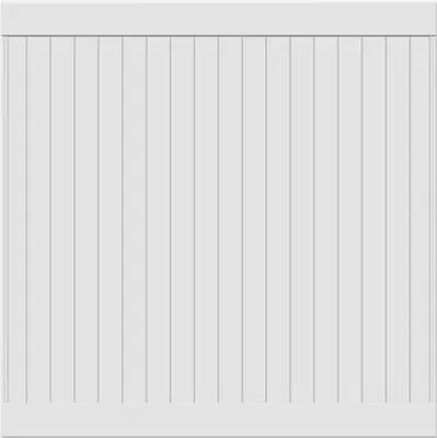 Produktbild von Zaun Hauptelement Alaska 177 x 178 cm weiß