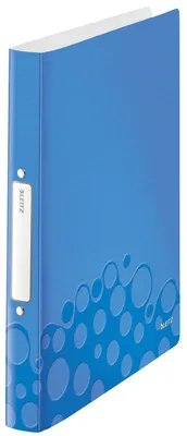 Zdjęcie produktu dla Leitz 4257-00-36 Ringbuch WOW, A4, PP, 2 Ringe, 25 mm, blau metallic