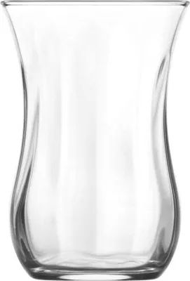 Obrázek produktu pro LAV Klasik sada 6 sklenic na čaj 115 ml - Transparentní s optickou strukturou