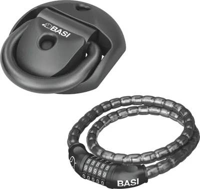 Produktbild von BASI - Boden-Wandanker + Panzerkabel (ZR 308) - BWA6990-0308