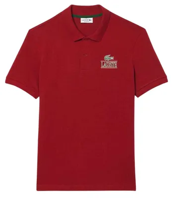 Obrázek produktu pro Lacoste – pánské polo tričko, standardní střih GT14258 (S) (červené)