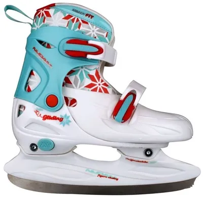 Produktbild von Nijdam Kinderkunstlaufschlittschuh Verstellbar - Twist & Twirl- Grosse 30-33