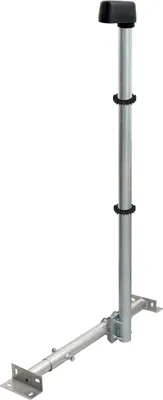 Produktbild von PremiumX BASIC X120-48 SAT Dachsparrenhalter Mast 120cm Kappe 2x Kabelclip
