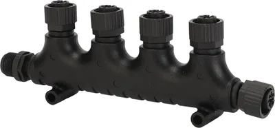 Image de Pour NMEA 2000 N2K 4 ports TEE - Connecteur M12 5 broches IP67 étanche pour les réseaux Lowrance