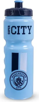 Obrázek produktu pro Manchester City FC - Láhev na vodu "Super City", plast RD2630 (jedna velikost) (modrá/černá)