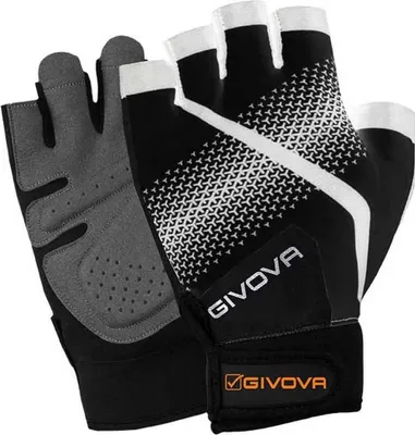 Produktbild von S NERO/NERO|Givova Guantino Gym Trainingshandschuhe GU014-1010
