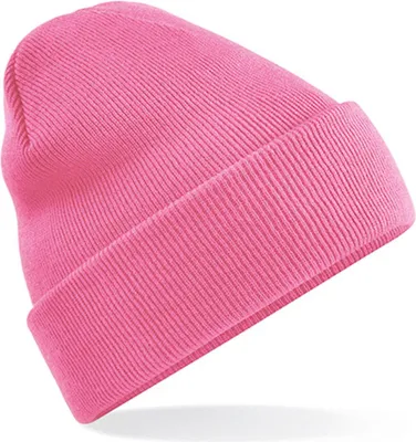 Produktbild von Beechfield 'Original Cuffed Beanie' True Pink
