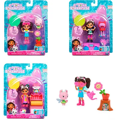 Productafbeelding van Gabby's Dollhouse Kattenavonturen Set (assortiment, artikel wordt willekeurig geleverd)