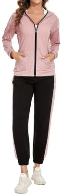 Produktbild von Damen Trainingsanzug, 2-teilig Sweatshirt und Sporthose