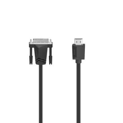 Produktbild von Hama 00200715, 1,5 m, HDMI Typ A (Standard), DVI-I, Männlich, Männlich, Schwarz