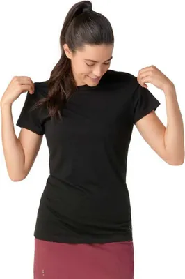 Produktbild von Smartwool Merino Kurzarm-t-shirt Schwarz M Frau Schwarz M