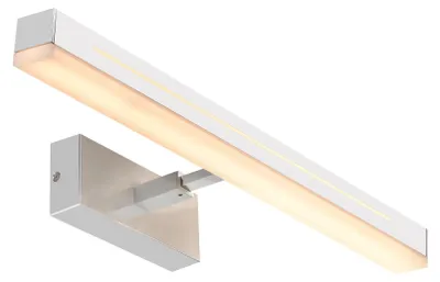 Imagen del producto de Lámpara de pared LED Nordlux Otis 60, 16W, cromo, IP44, 2015411033