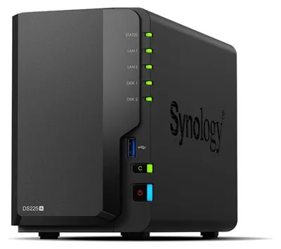 Produktbild von Synology Disk Station DS225+ – NAS-Server – SATA