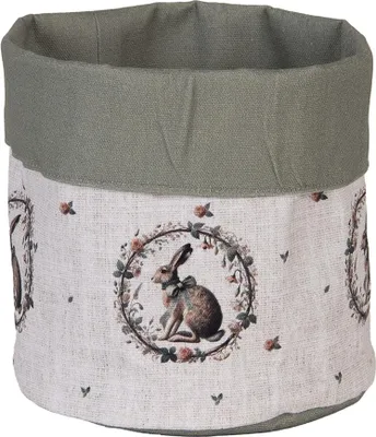 Immagine prodotto di Cestino per pane Clayre & Eef Ø 15x16 cm Cotone beige