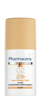 Produktbild von PHARMACERIS F Korrekturflüssigkeit 02 SAND SPF50 30ml